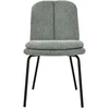 Image de Chaise en tissu NUMA coloris vert