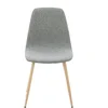 Image de Lot de 4 chaises AUDE coloris gris