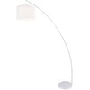 Image de Lampadaire Métal 195 cm blanc