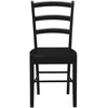 Image de Chaise en bois JULIETTE coloris noir