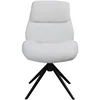 Image de Chaise en tissu KATIA coloris blanc