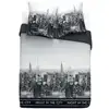 Image de Parure housse de couette 260x240 cm + 2 taies d'oreiller 63x63 cm NY BY NIGHT