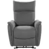 Image de Fauteuil relaxation électrique en tissu MISSOURI coloris gris