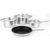 Image de Batterie 7 pièces en inox NOVA Toux feux dont Induction