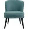 Image de Fauteuil fixe LOMOCO SULLY coloris bleu canard