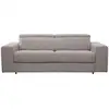 Image de Canap  droit convertible 3 places MODENA coloris gris