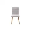 Image de Chaise en tissu LODGE coloris gris clair