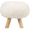 Image de Pouf blanc MOUMOUTE