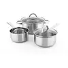 Image de Batterie 5 pièces en inox NOVA Toux feux dont Induction
