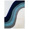Image de Tapis 160x230 cm ARC coloris bleu