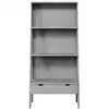 Image de Bibliothèque 4 étagères ANDY coloris gris