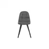 Image de Chaise en tissu ALICE coloris marron