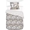 Image de Parure de lit housse + 1 taie 140x200 cm JERSEY