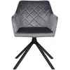 Image de Chaise en tissu DIAMOND coloris gris