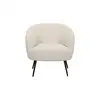 Image de Fauteuil fixe LOMOCO BOUCLY coloris blanc