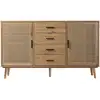 Image de Buffet SAHARA coloris bois clair
