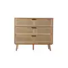 Image de Commode 3 tiroirs SAHARA coloris bois
