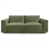 Image de Canap  droit fixe 3 places BOBOCHIC X CONFORAMA OCTAVE coloris vert