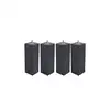 Image de Jeu de pied (x4) bois massif 25 cm NIGHTITUDE 4 CARRES H25 S8