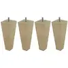 Image de Jeu de pied (x4) bois massif 17 cm NIGHTITUDE 4 PYRAMIDES H17 S5,8