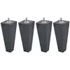 Image de Jeu de pied (x4) bois massif 17 cm NIGHTITUDE 4 PYRAMIDES H17 S5,8