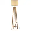 Image de Lampadaire en bois 140 cm WOODY