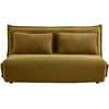 Image de Banquette-lit clic clac DOLLY coloris jaune moutarde