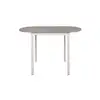 Image de Table 67 cm avec allonge FLIPP coloris gris