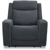 Image de Fauteuil relax BESTA coloris bleu