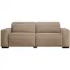 Image de Canap  droit relax  lectrique 3 places FULKORN coloris taupe