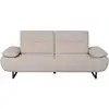 Image de Canapé droit fixe 3 places MARCELO coloris beige
