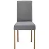 Image de Chaise en tissu SALSA coloris gris