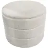 Image de Assise de sol 45x45x36 cm MARCELLIN coloris beige