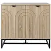 Image de Buffet 2 portes ARCUS coloris bois clair