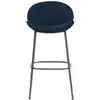 Image de Tabouret BLOOM coloris bleu