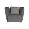 Image de Fauteuil fixe SOPHIE coloris gris