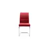 Image de Chaise en tissu LEXY coloris framboise