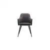 Image de Chaise avec accoudoirs HARPER coloris gris