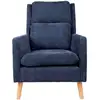 Image de Fauteuil fixe ADAM coloris bleu
