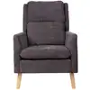 Image de Fauteuil fixe ADAM coloris gris