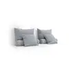 Image de Lot de 6 coussins PEGASE coloris gris