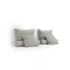 Image de Lot de 6 coussins PEGASE coloris beige