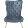Image de Fauteuil fixe MERIDA coloris bleu