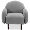 Image de Fauteuil fixe EMMA EW coloris gris clair