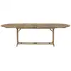 Image de Table de jardin en acacia avec double extension 180-220-260 cm LANGKAWI
