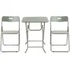 Image de Ensemble table pliante + 2 chaises pliantes NAVIA
