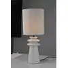 Image de Lampe Céramique 55 cm SOLENE coloris blanc