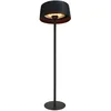 Image de FAVEX - Parasol chauffant électrique Sirmione Noir- Extérieur - 3 Puissances de Chauffe - Économique - 60 x 60 x 215 cm
