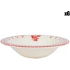 Image de Comptoir de Famille - 6 Coupelles Damier rouges - D.20 cm OS