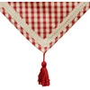 Image de Comptoir de Famille - Chemin de table Mamie rouge - 150x45 cm OS